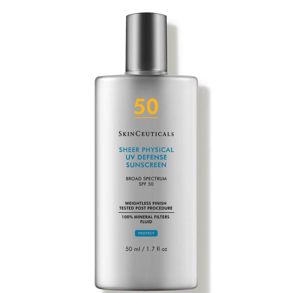 <p><a href="https://go.redirectingat.com?id=74968X1596630&url=https%3A%2F%2Fwww.dermstore.com%2Fskinceuticals-sheer-physical-uv-defense-spf50-various-sizes%2F11907698.html&sref=https%3A%2F%2Fwww.harpersbazaar.com%2Fbeauty%2Fskin-care%2Fg43941646%2Fbest-sunscreen-for-face%2F" rel="nofollow noopener" target="_blank" data-ylk="slk:Shop Now;elm:context_link;itc:0;sec:content-canvas" class="link ">Shop Now</a></p><p>transparent Physical UV Defense SPF 50</p><p>dermstore.com</p><p>$42.00</p><span class="copyright">Dermstore</span>