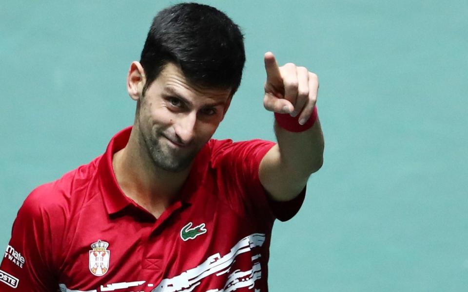 Djokovic was instrumental in forcing the current chief executive, Chris Kermode, to stand down - REUTERS