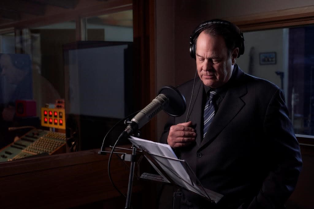 Dan Aykroyd narrating 'Hotel Paranormal'