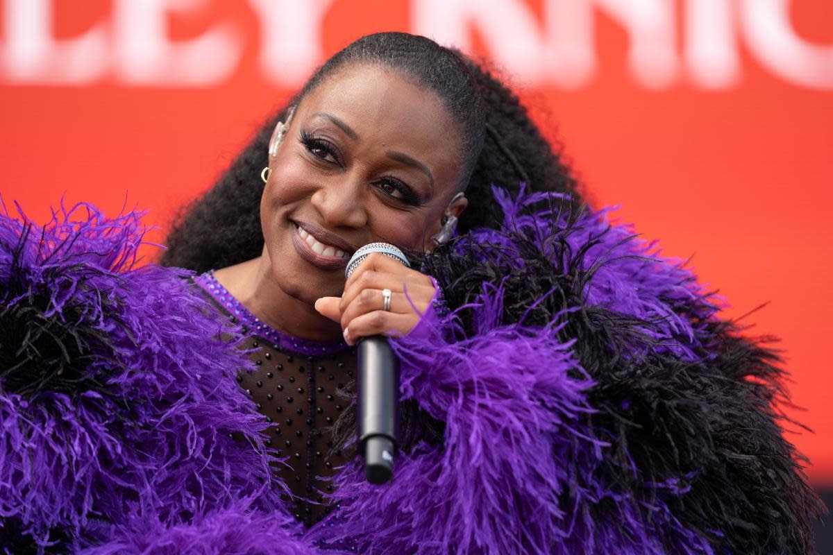 Beverley Knight at the Isle of Wight Festival. <i>(Image: Sienna Anderson)</i>