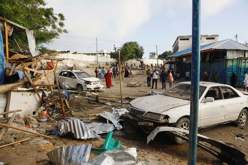 Explosion at in Somali tea shop; al Shabaab claims responsibility