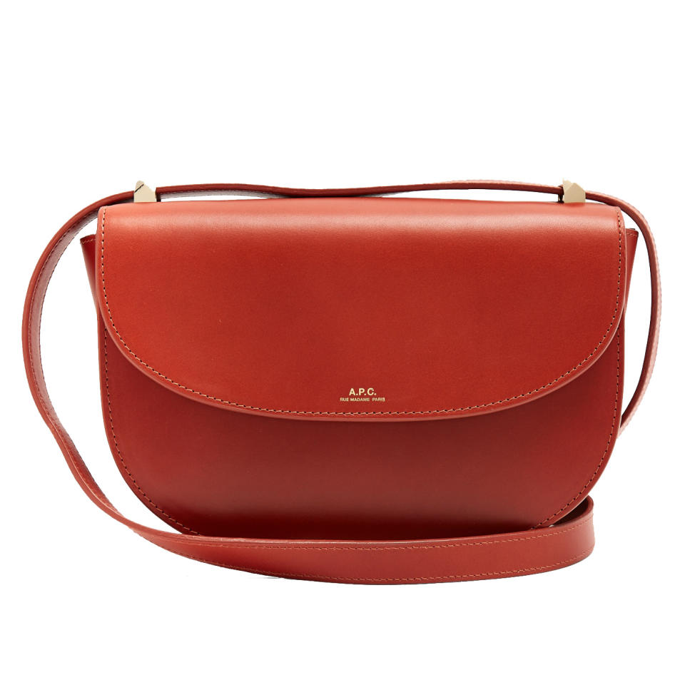 Geneve leather cross-body bag