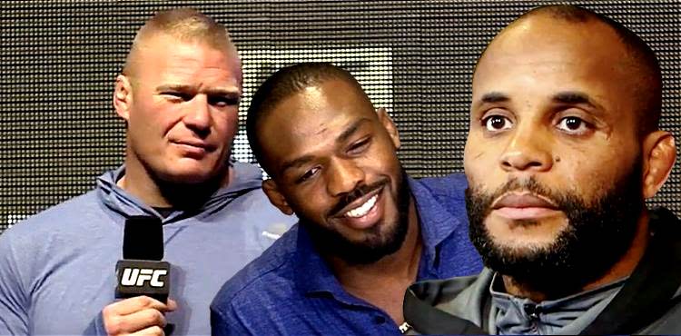 Brock Lesnar - Jon Jones - Daniel Cormier