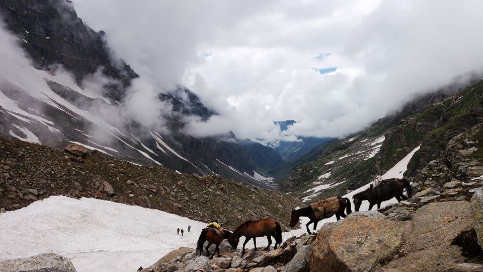 Hampta Pass is filled with stunning mountain vistas. - Amit R/Moment Open/Getty Images