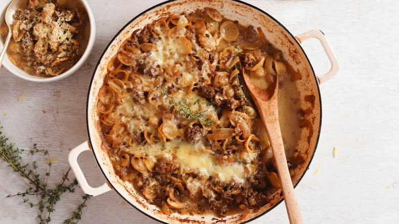 French Onion Soup Pasta