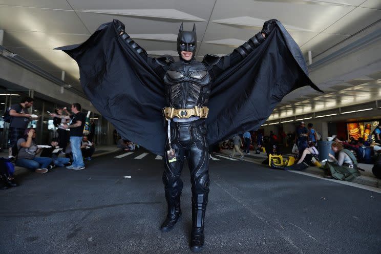 Toller Batman bei der New York Comic Con (Bilder: Getty Images)