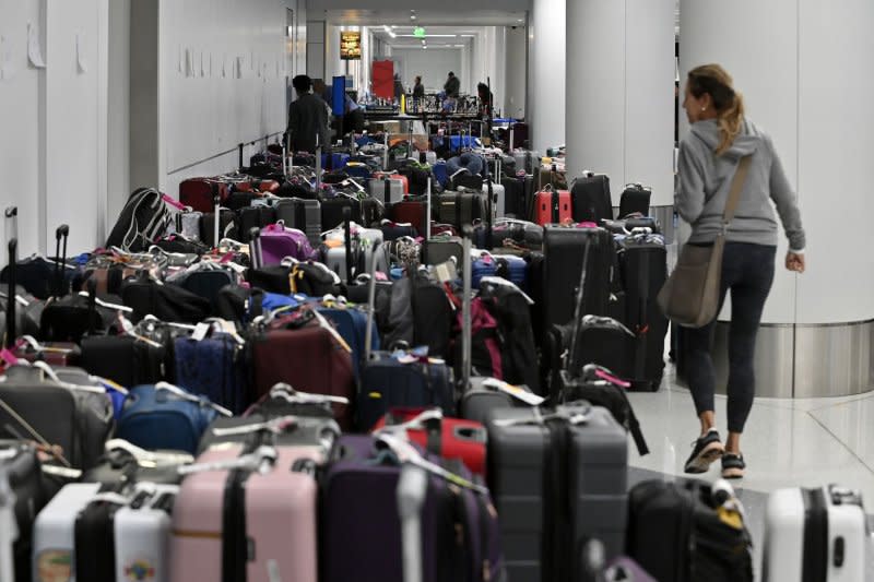 The U.S. Transportation Security Administration screened a record number of passengers during a single day leading up to the Memorial Day long weekend. File Photo by Jim Ruymen/UPI