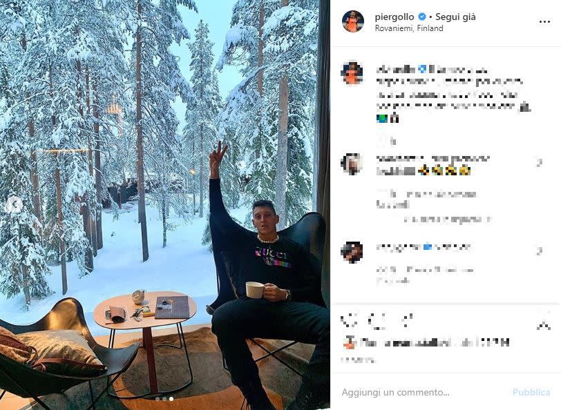 Gollini, insieme alla sua Giulia, ha scelto la Finlandia.