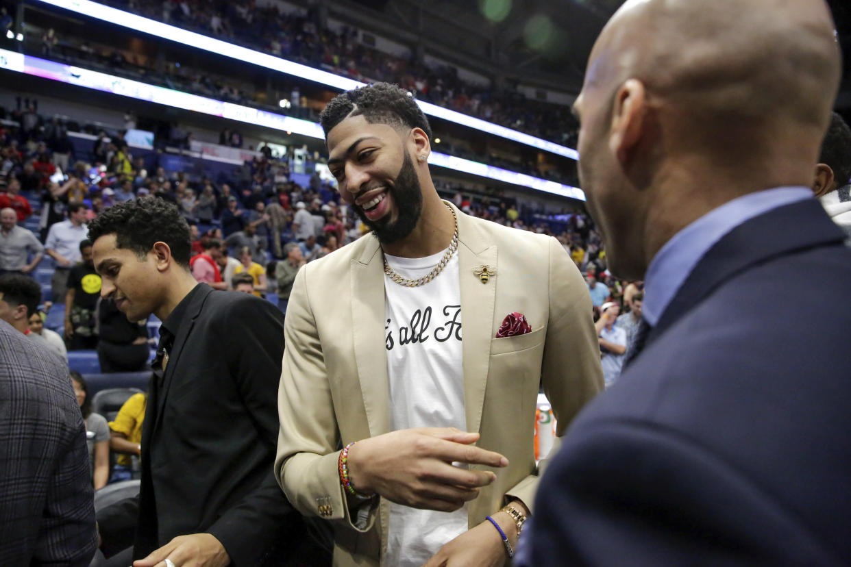 New Orleans Pelicans forward Anthony Davis.