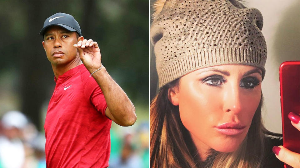 Seen here, Tiger Woods and his former mistress Rachel Uchitel.