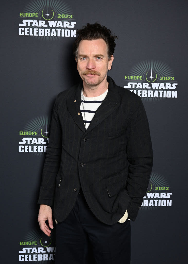 Closeup of Ewan McGregor