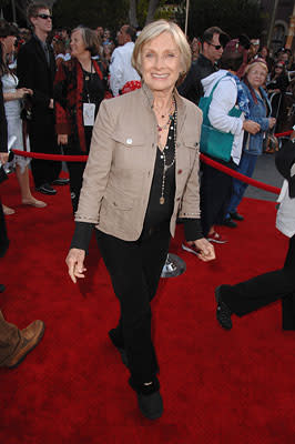 Cloris Leachman at the Disneyland premiere of Walt Disney Pictures' Pirates of the Caribbean: At World's End