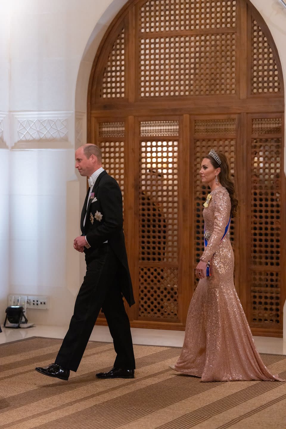 prince william kate middleton at hussein rajwa wedding