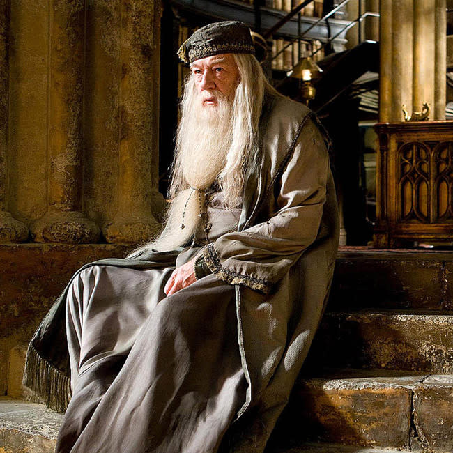 Michael Gambon como Dumbledore credit:Bang Showbiz