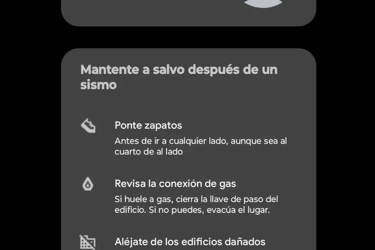 El sistema de alerta para teléfonos Android de Google