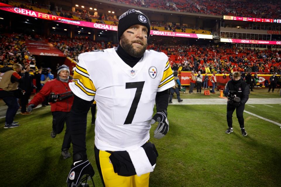 Roethlisberger won two Super Bowls in an 18-year career with the Steelers (AP)