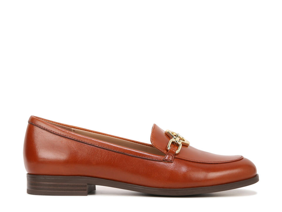 Naturalizer burnt orange comfortable flats for women