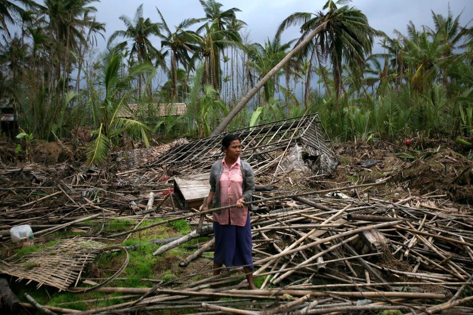 <p>Einer der folgenschwersten Zyklone der jüngeren Vergangenheit wütete im April 2008: Nargis entstand im Golf von Bengalen und verwüstete vor allem Myanmar. Mehr als 130.000 Menschen verloren ihr Leben, der materielle Schaden wird auf etwa zehn Milliarden Dollar geschätzt. (Bild: 2008 Getty Images/Uriel Sinai)</p> 