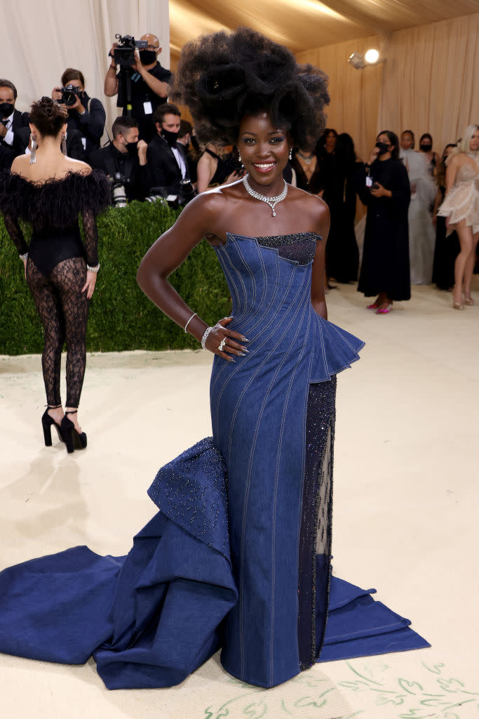 Lupita Nyong’o at the 2021 Met Gala