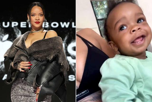 Rihanna Shares First Look at Her Baby Son with A$AP Rocky