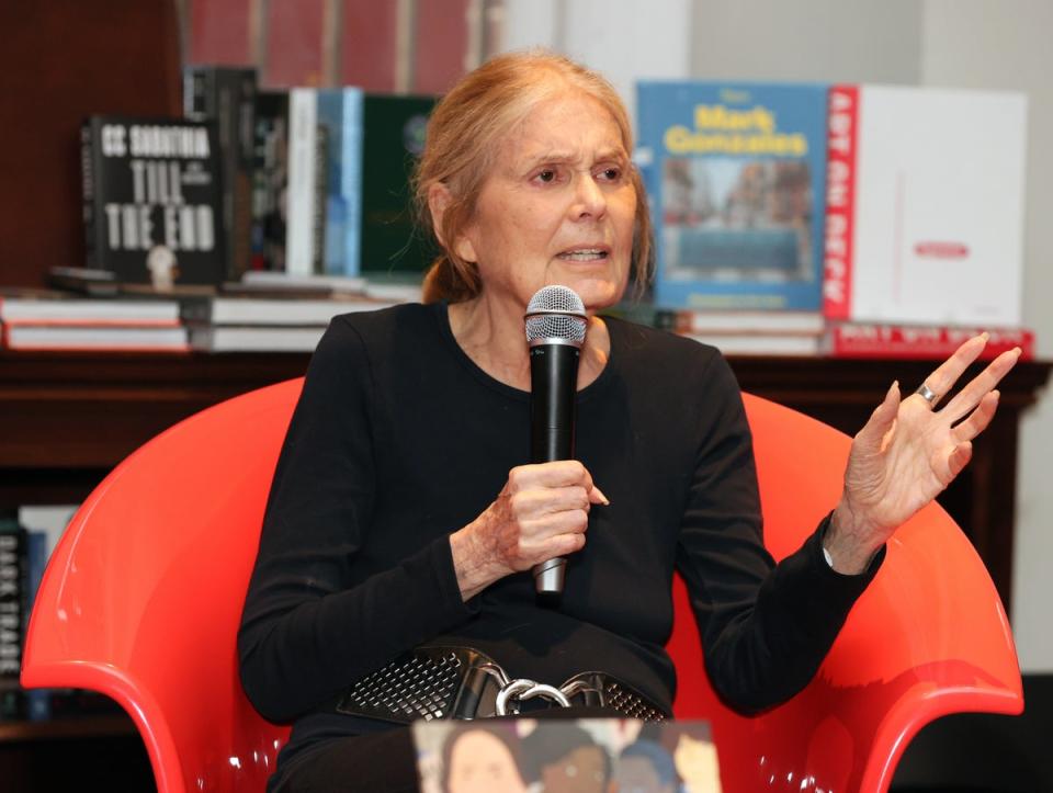 Gloria Steinem, whose life and work has fortified the feminist movement, outlined ways for citizens to actively challenge the conservative majority court’s ruling (Getty Images)