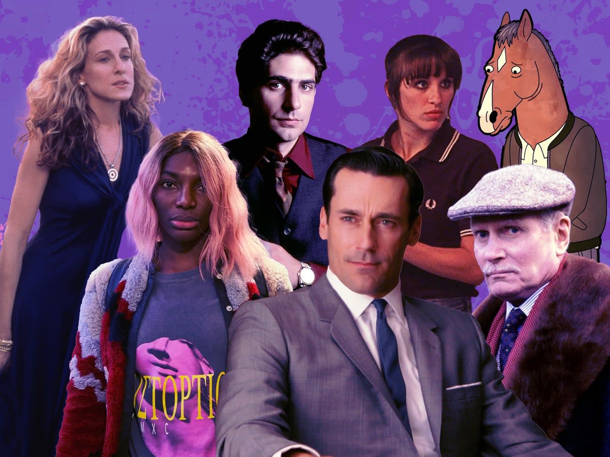 Sarah Jessica Parker in ‘Sex and the City’ and Jon Hamm in ‘Mad Men’ are just some of the actors who’ve starred in TV’s most wonderful episodes  (Getty/iStock/Netflix/AMC/BBC/Shutterstock)