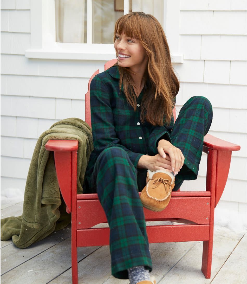 These Flannel Pajama Sets Were Made for a Cozy Night In