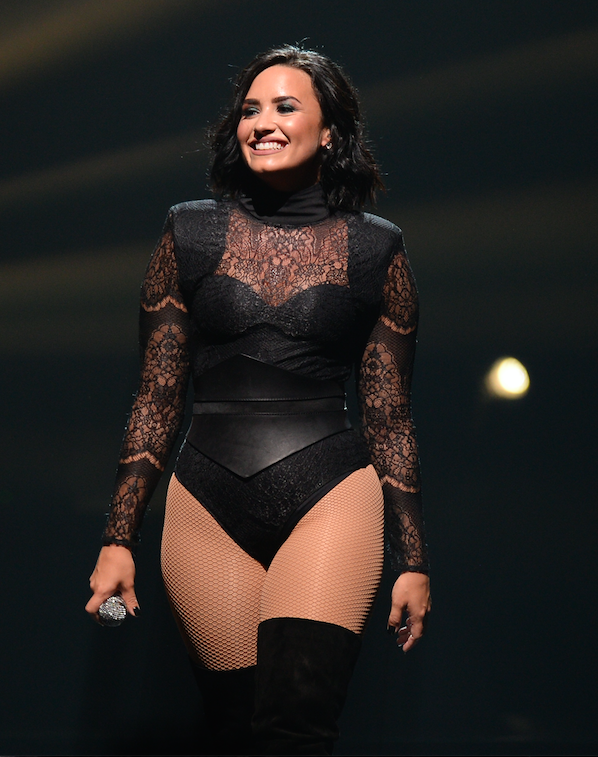 <p>Demi has openly discussed her past struggles with eating disorders, but sadly that hasn’t stopped trolls making negative comments about her weight. Instead of responding with hate, Demi uses the shaming as an opportunity to spread a little love. "Dear haters, you don’t have to like me cause I love you. Everyone’s equal, everyone has a soul, and everyone deserves to be loved.” <i>[Photo: Rex Features]</i></p>