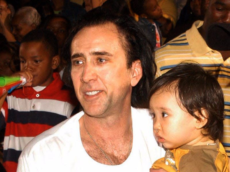 Nicolas and Kal el Coppola Cage