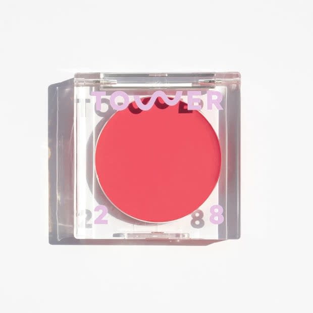 <p>Tower 28 BeachPlease Lip + Cheek Cream Blush, $20, <a href="https://shop-links.co/1737572233530728150" rel="nofollow noopener" target="_blank" data-ylk="slk:available here;elm:context_link;itc:0;sec:content-canvas" class="link ">available here</a>.</p>