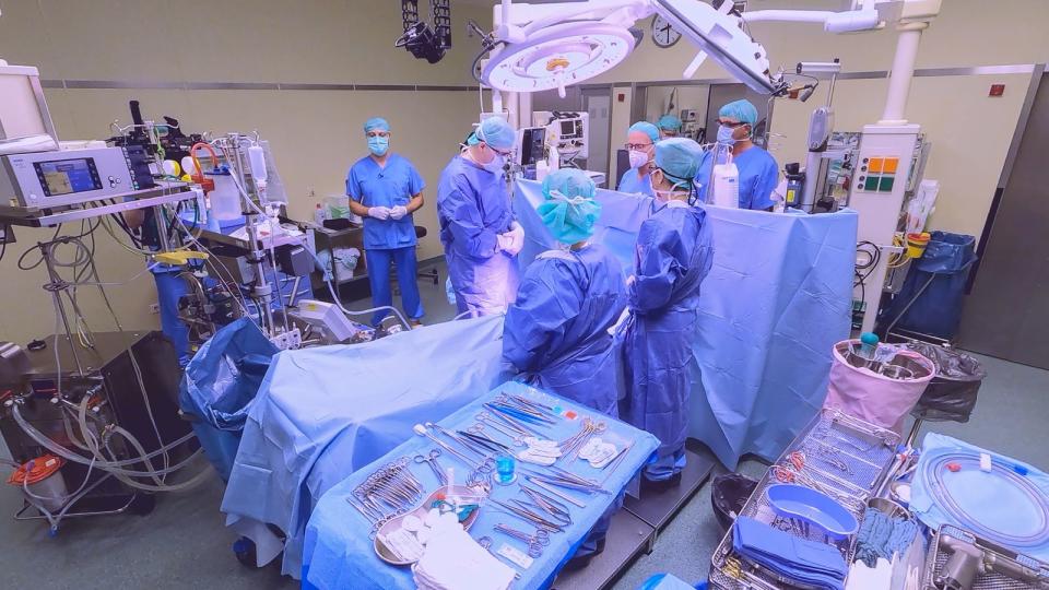 Ein bisschen wie "Grey's Anatomy" - nur in echt: "Die Herz-OP - Präsentiert von Hans Sigl" begleitete eine mehrstündige Operation mit der Kamera. (Bild: RTL)