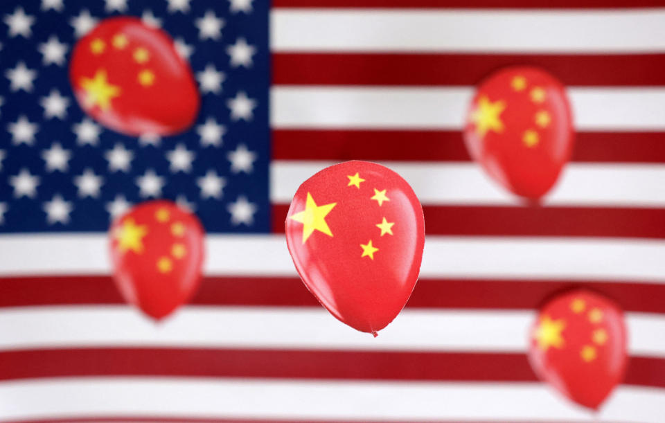 Nein, die chinesischen Spionageballons über Amerika sahen anders aus (Bild: REUTERS/Dado Ruvic/Illustration)