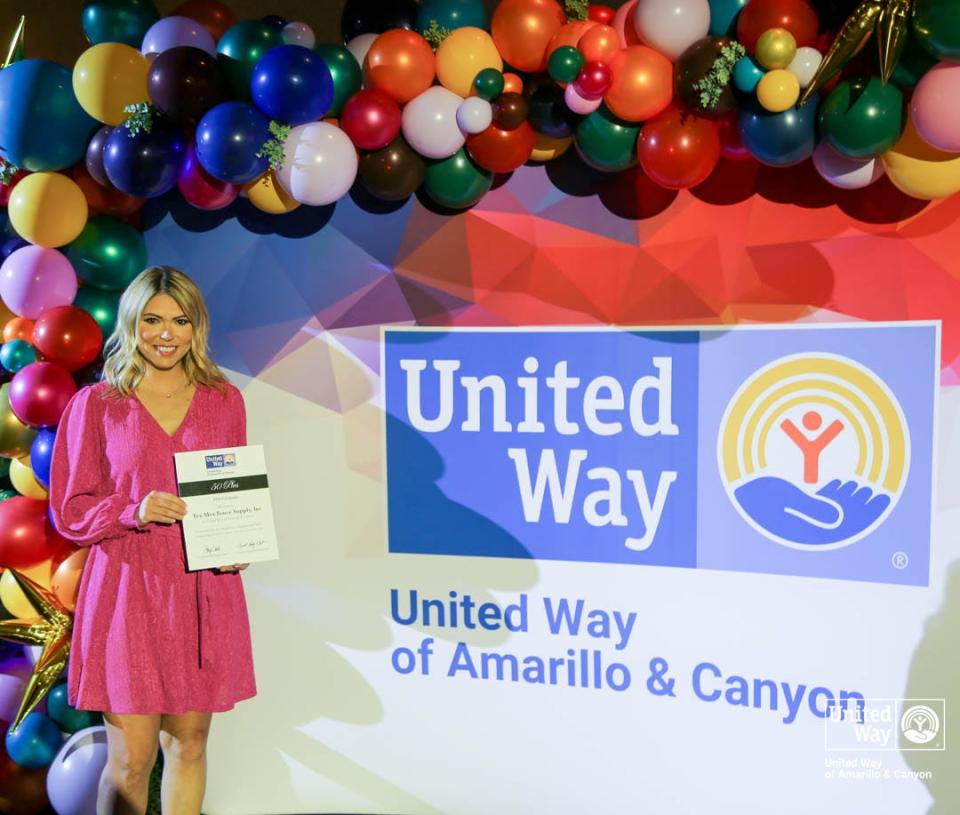 United Way of Amarillo and Canyon awarded community members and announced its total fundraising of more than $3.5 million during its 22nd annual Victory Celebration on Thursday evening.