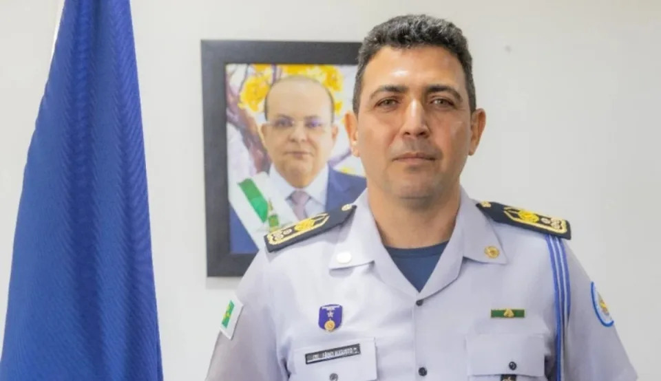 O coronel F&#xe1;bio Augusto Vieira (Foto: PMDF)