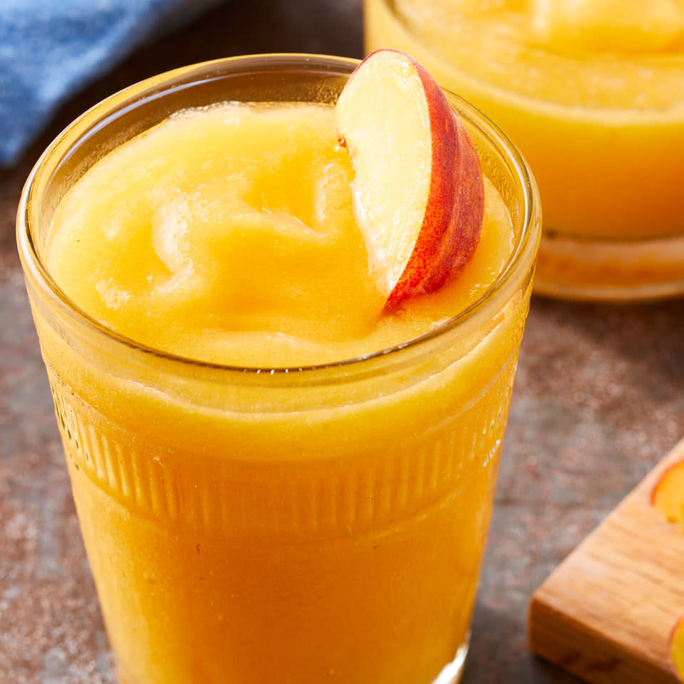 Frozen Peach Margaritas