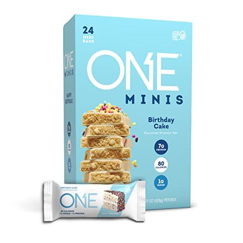 9) ONE Minis Protein Bars