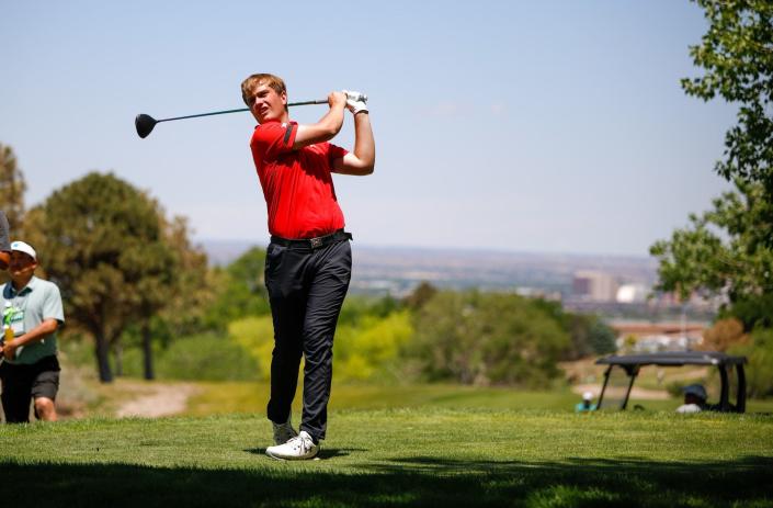 Texas Tech golfer Baard Skogen, pictured during a tournament last year, was one of two Red Raiders to post a top-10 finish individually at the NCAA New Haven Regional that concluded Wednesday. Tech tied for third as a team, earning a berth in the NCAA championship tournament May 27 through June 1 in Scottsdale, Arizona.