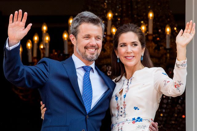 Patrick van Katwijk/Getty Crown Prince Frederik and Crown Princess Mary of Denmark in 2018