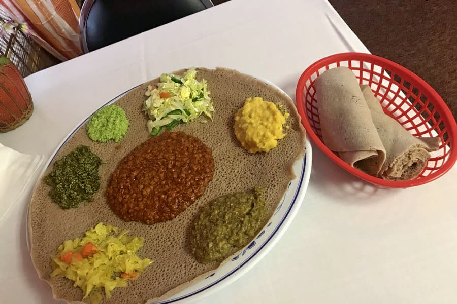 <b>Photo: YULIANNA G./<a href="https://yelp.com/biz_photos/lalibela-ethiopian-restaurant-omaha?utm_campaign=dfcaa39c-0d23-472e-9bc7-df5190e7d41f%2Cae5febe4-e6e8-4337-8c6b-2c13a85e47c1&utm_medium=81024472-a80c-4266-a0e5-a3bf8775daa7" rel="nofollow noopener" target="_blank" data-ylk="slk:Yelp;elm:context_link;itc:0;sec:content-canvas" class="link ">Yelp</a></b>