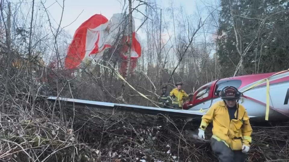 A pilot and a passenger were unhurt when their plane went down in Bellevue's Newport Hills neighborhood on March 5, 2024.