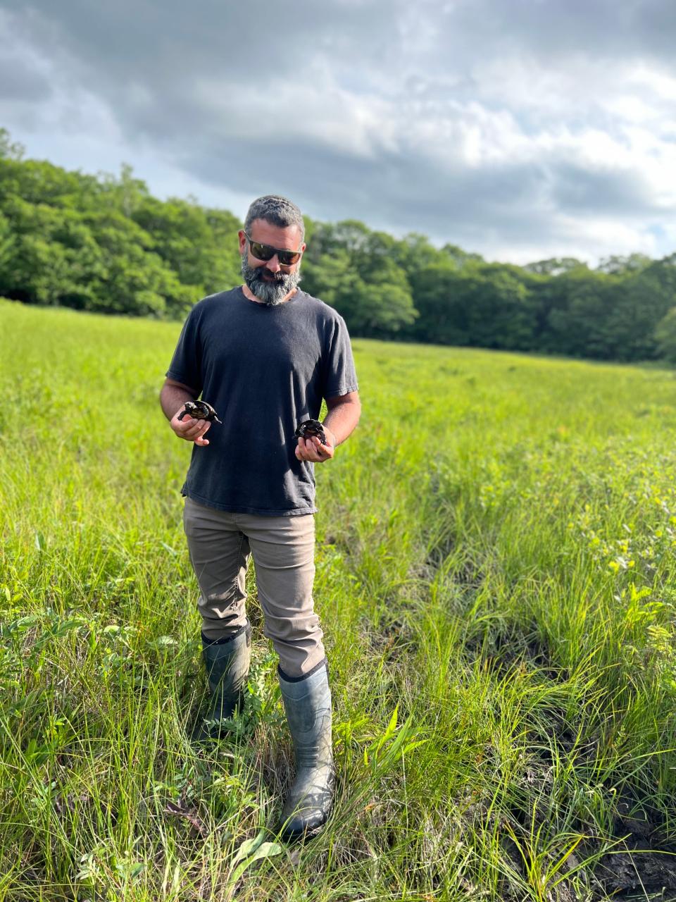 Asheville conservation biologist JJ Apodaca works to combat poaching of turtles in North Carolina.