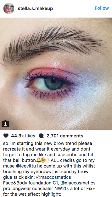 Beauty bloggers on Instagram have invented an eyebrow style called #FeatherBrow that literally look like feathers, and it's causing division among commenters.