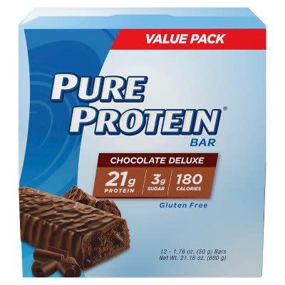 7) Pure Protein Bar, Chocolate Deluxe