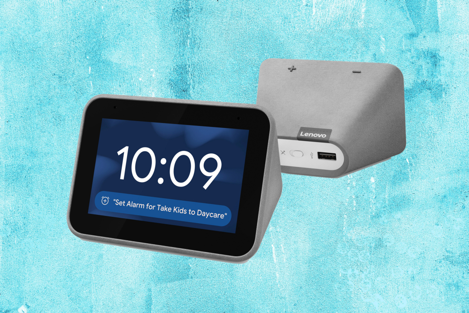 Save $41 on this Lenovo Smart Clock. (Photo: Walmart)