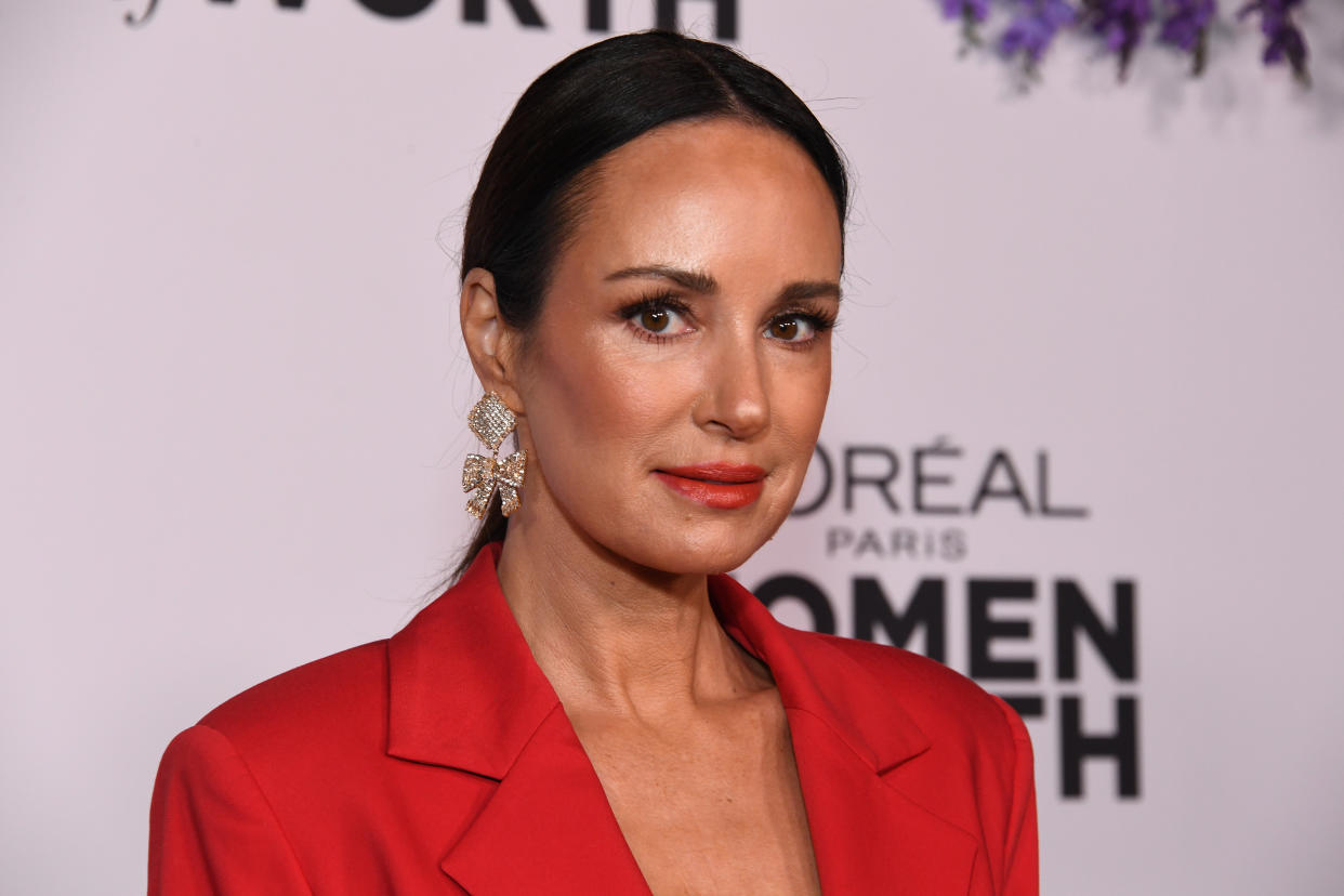 Former E! News host Catt Sadler, 48, chronicled her experience undergoing plastic surgery. (Photo: Jon Kopaloff/Getty Images)