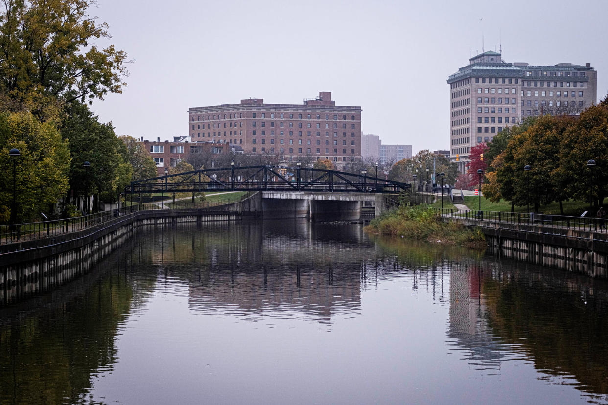 The Flint River. (Seth Herald / AFP via Getty Images file)