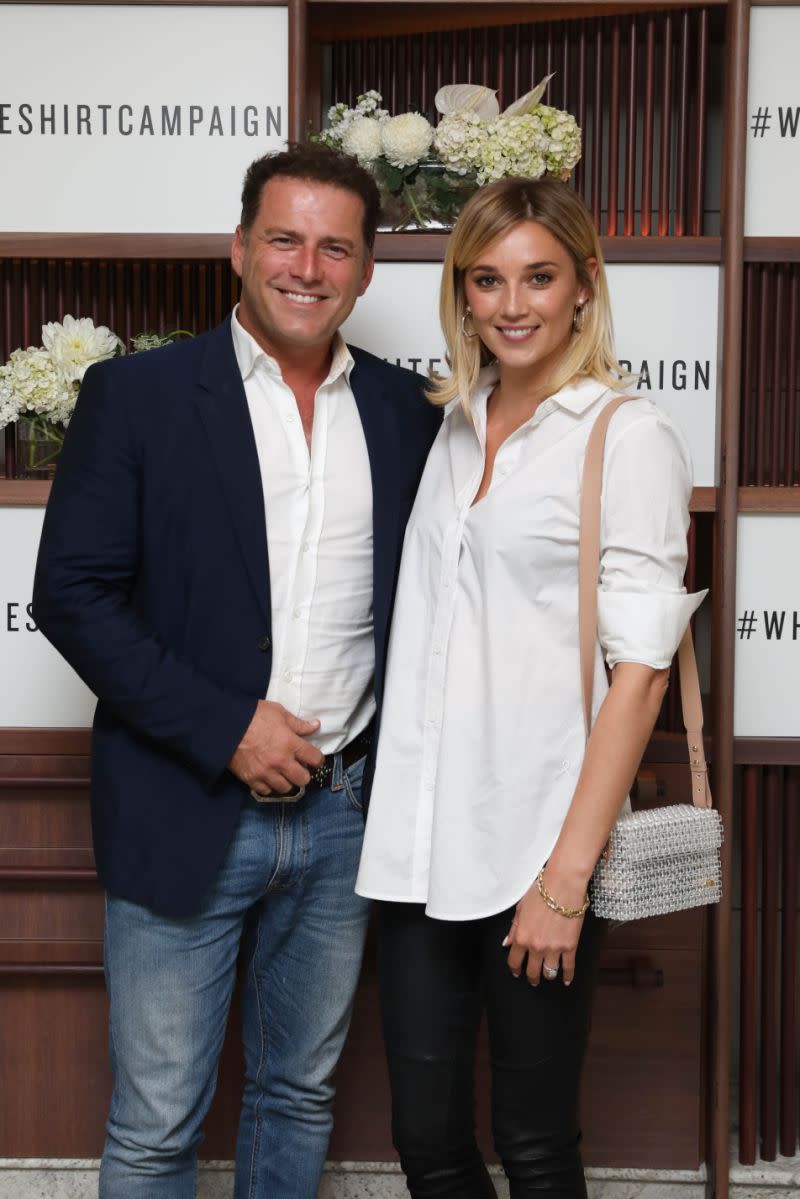 Karl Stefanovic and Jasmine Yarbrough are set to tie the knot this weekend. Photo: Getty