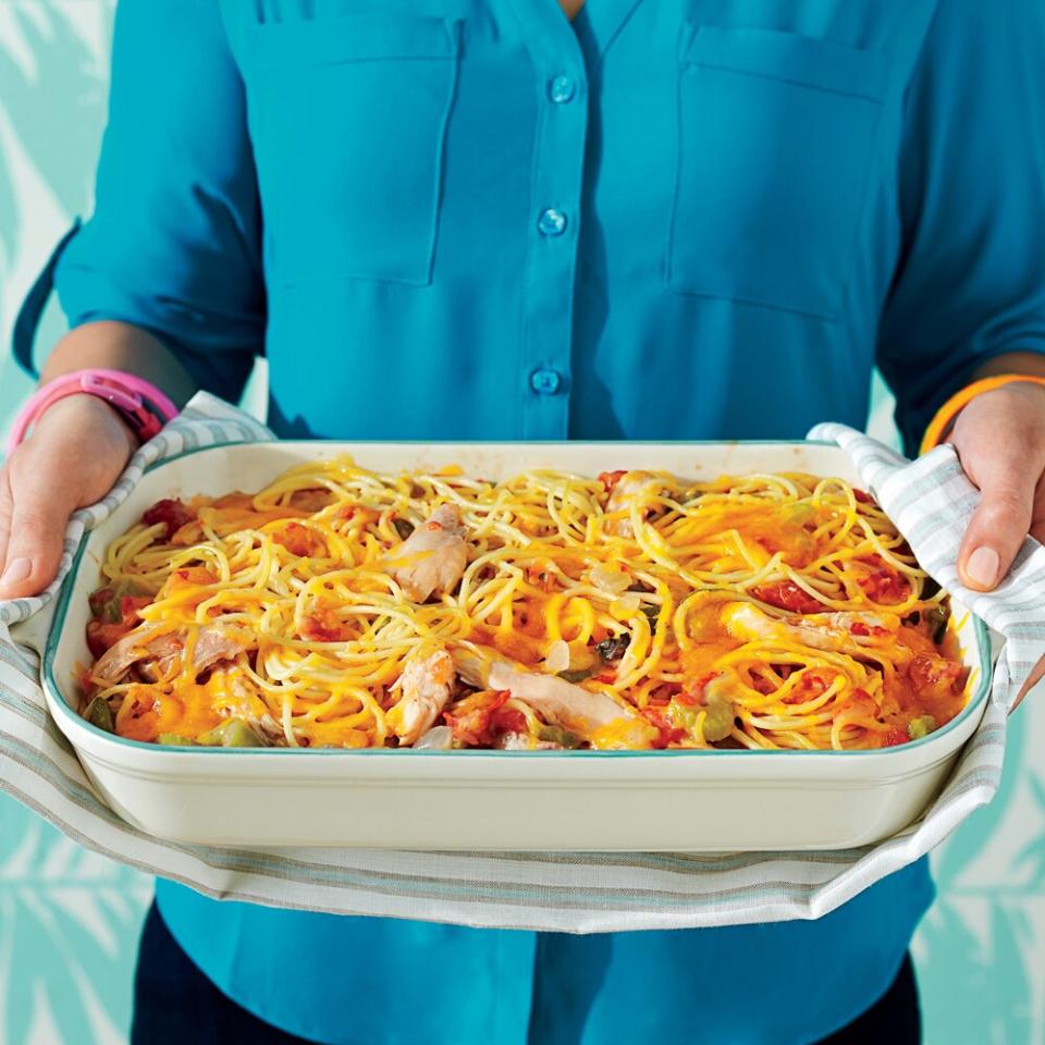 Chicken-Spaghetti Casserole