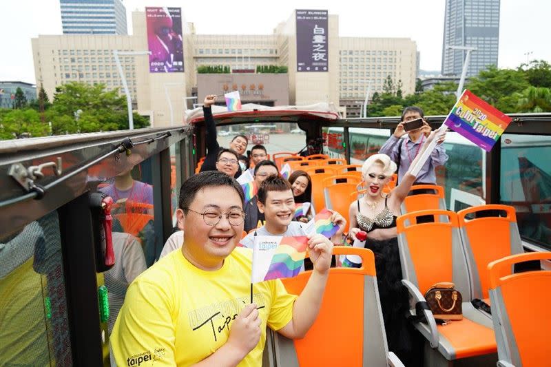  臺北市觀光傳播局推出Color Taipei彩虹觀光系列活動，將於10月熱鬧登場（圖／北市觀傳局提供）