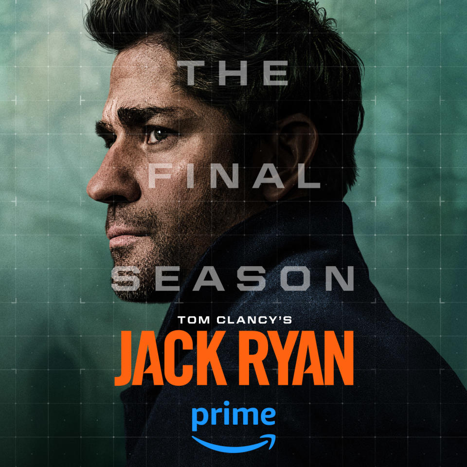John Krasinski as Jack Ryan in the first poster for season 4 (Prime Video)